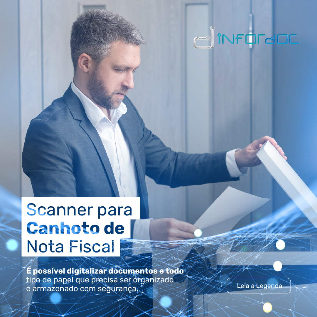 Scanner Para Canhoto de Nota Fiscal | Infordoc